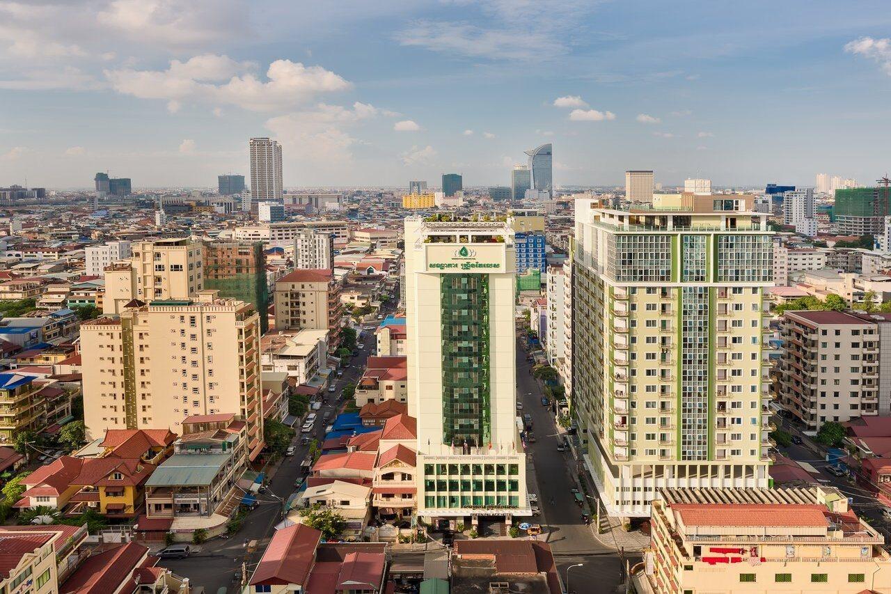 Green Palace Hotel Phnom Penh Exteriör bild